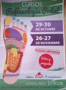 Cursos Reflexología Podal Herbolario Trikua