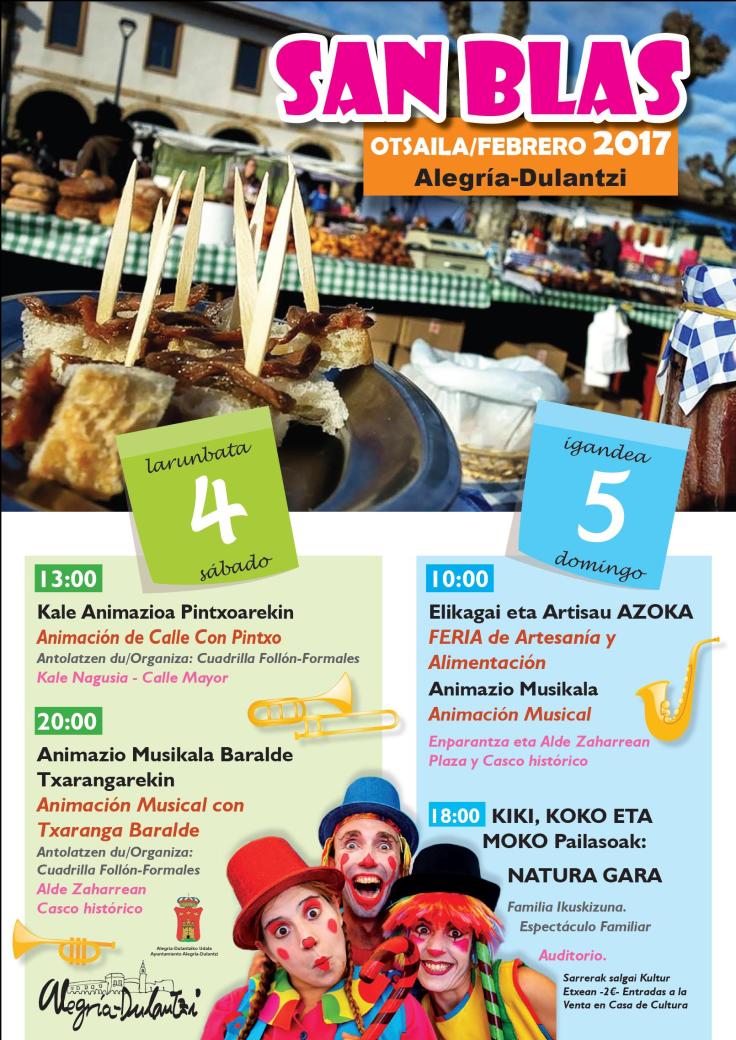 Feria San Blas Alegria Dulantzi