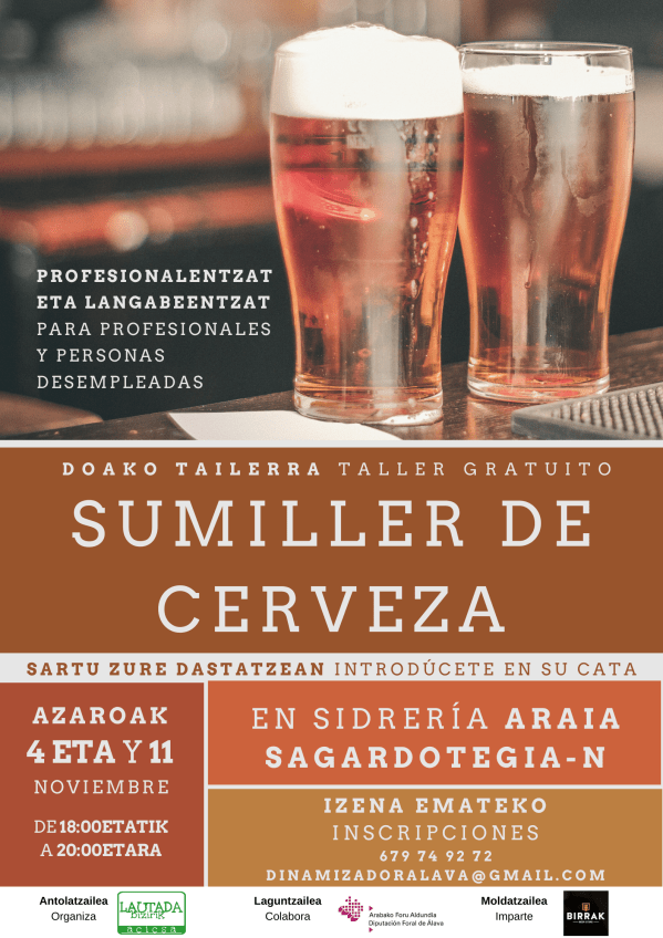 Taller Sumiller de Cerveza